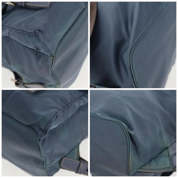 PRADA Backpack Nylon Light Blue Auth ki6000 - Picture 14 of 16
